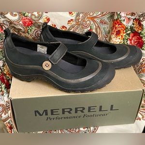 Merrell Women’s Casual Leather Mary Jane Shoes Size 9